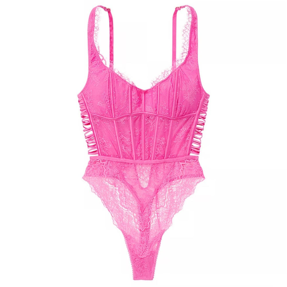 VERY SEXY
Dream Angels Wicked Corset Teddy Sz Sm